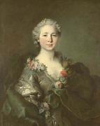 Louis Tocque Portrait of mademoiselle de Coislin china oil painting artist